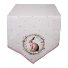 Table Runner 50x160 cm Beige Cotton