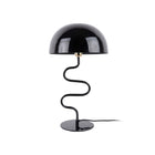 Tafellamp Twist 31x31x54 cm zwart ijzer
