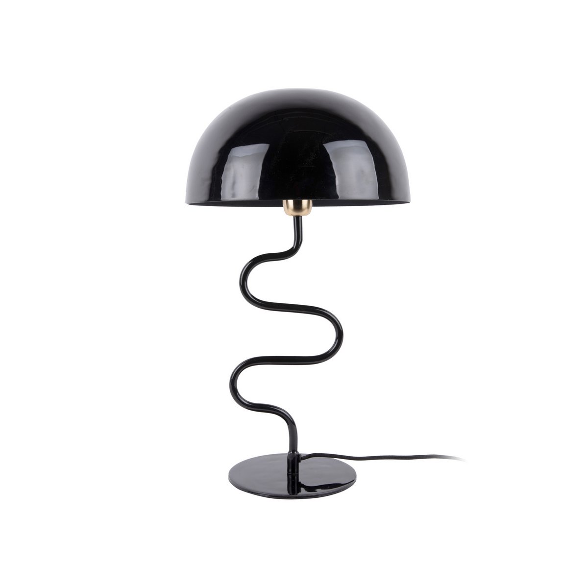 Tafellamp Twist 31x31x54 cm zwart ijzer