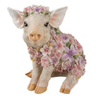 Figure Pig 24x16x23 cm Pink Plastic Pig Home Accessories