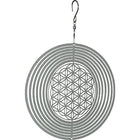 Windspinner RVS 12 cm Flower of Life