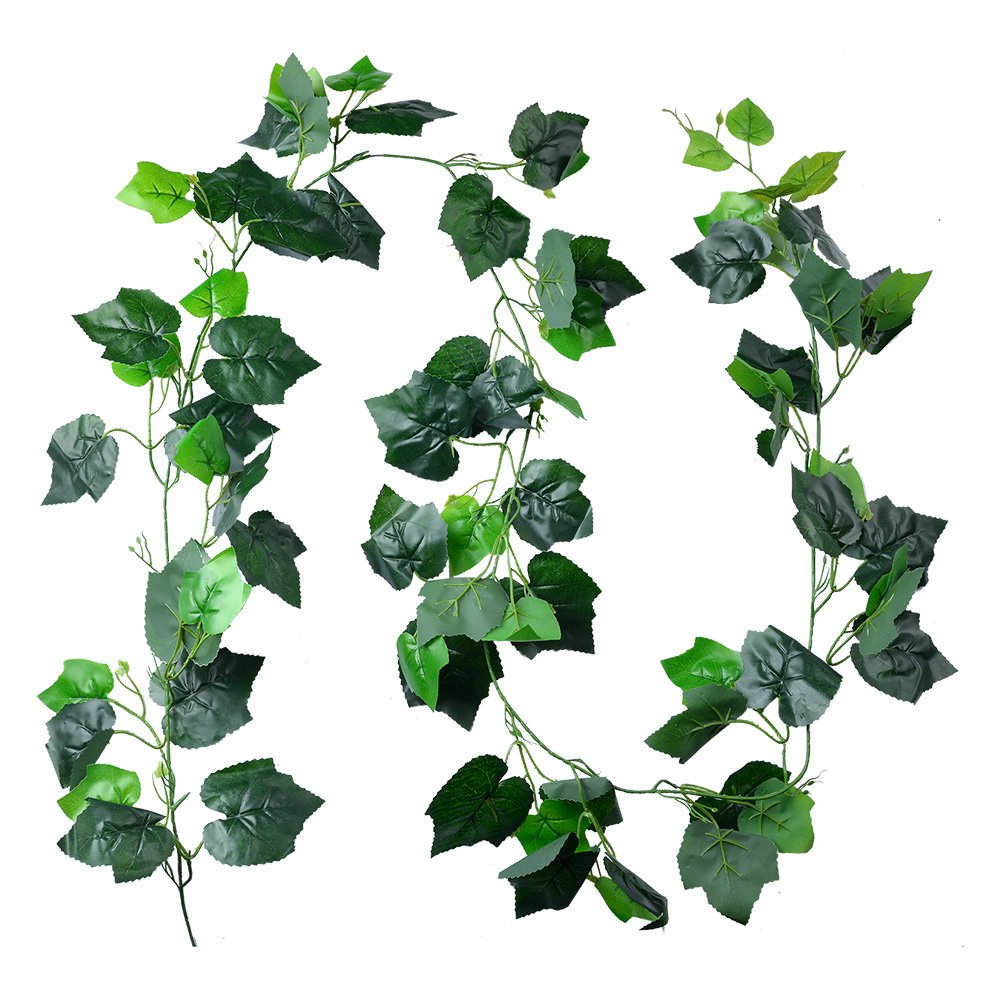 Kunstplant guirlande 220 cm groen kunststof