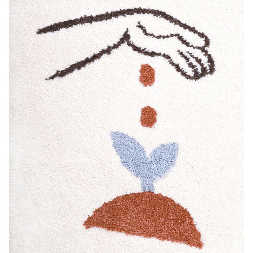 LOVE by Marta Abad Blay children's rug
