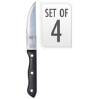 Vaggan Steak Knives - BBQ Knives - 4 Pieces - Stainless Steel