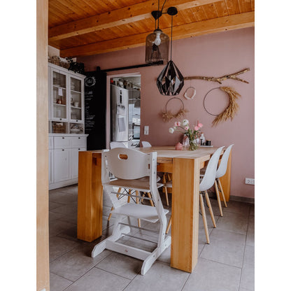 tiSsi® table beech WHITE for high chair