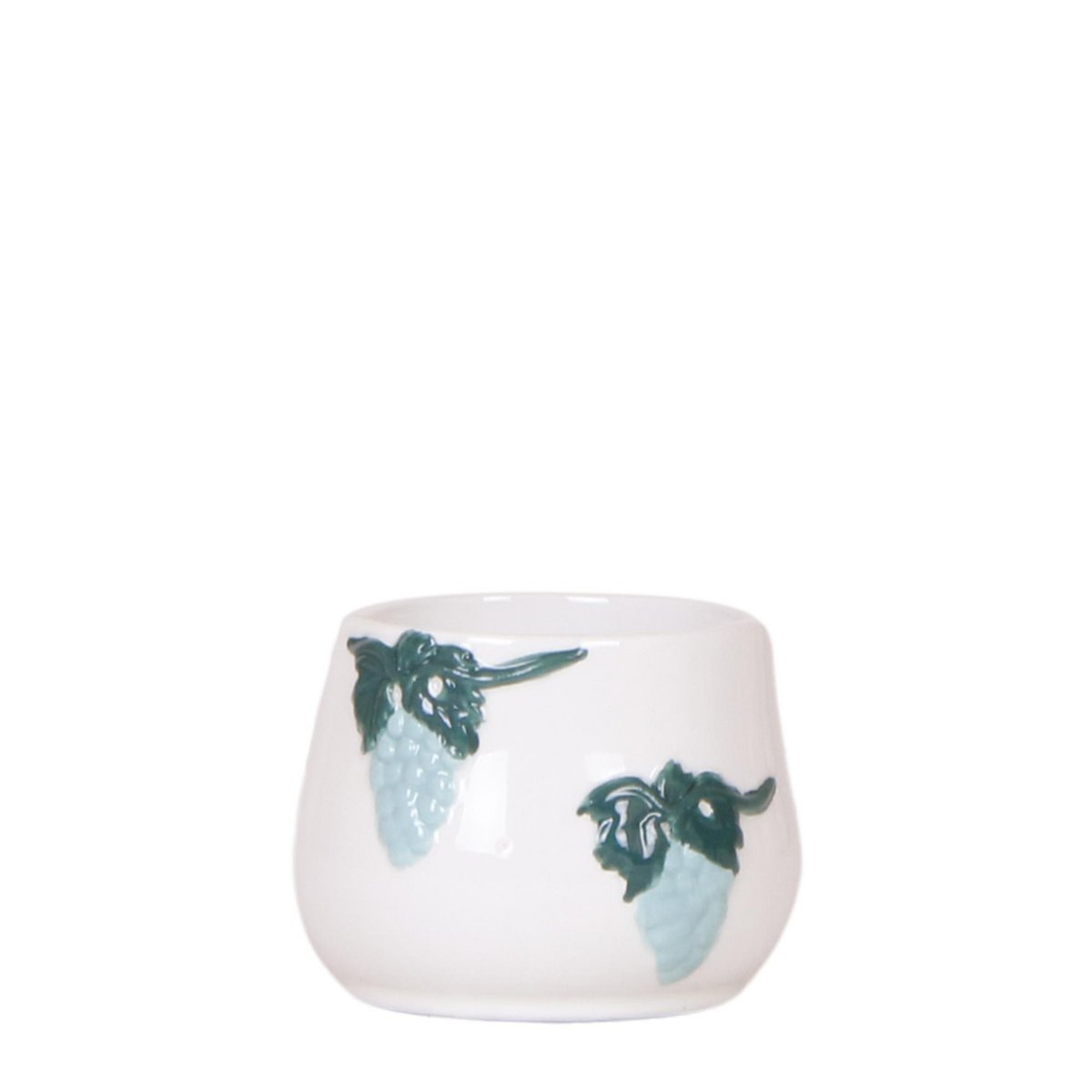 Keramieken Sierpot Grape - Blauw - Ø6 cm