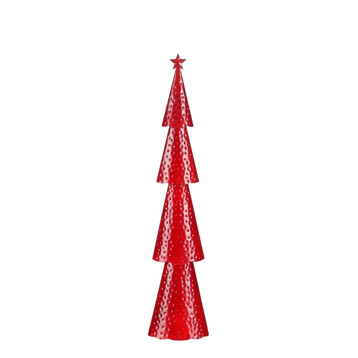 Decorative Christmas tree Red