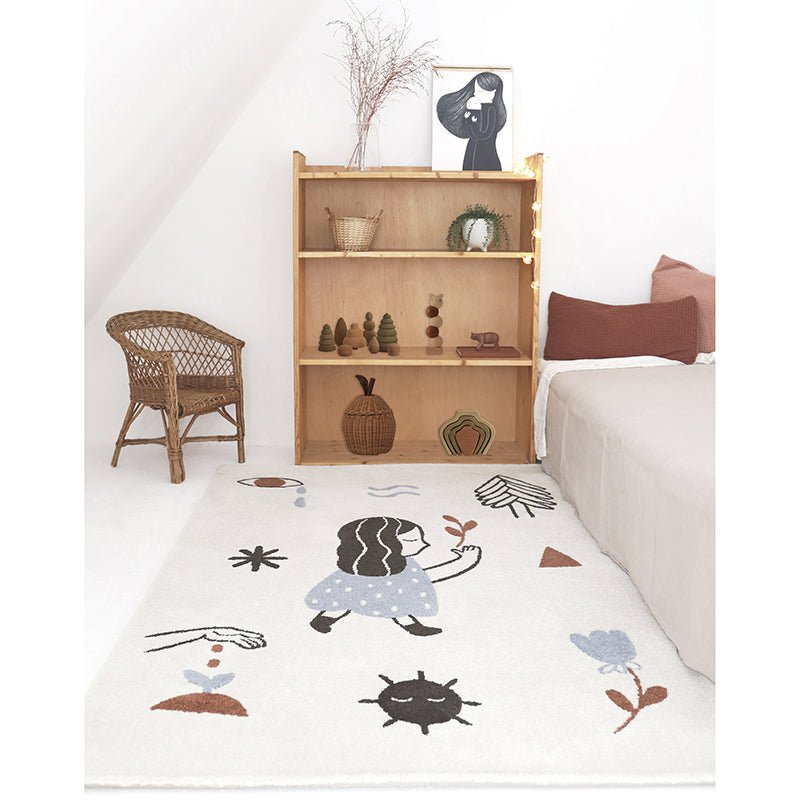LOVE by Marta Abad Blay children's rug