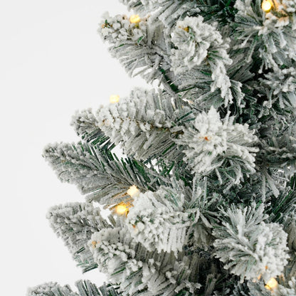 Gerlos Kunstkerstboom Groen Jute Warm Witte LED Hoogte90 Cm