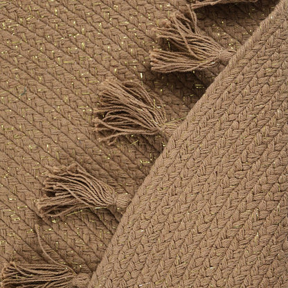 Kinderkleed rond 140 cm katoen lurex