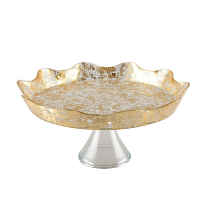 Gouden kanten cakebotel