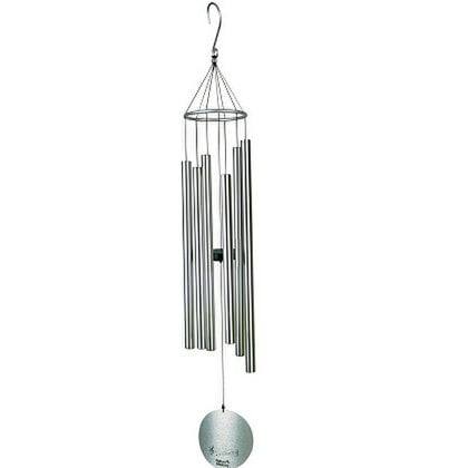 Windgong 106 cm zilver