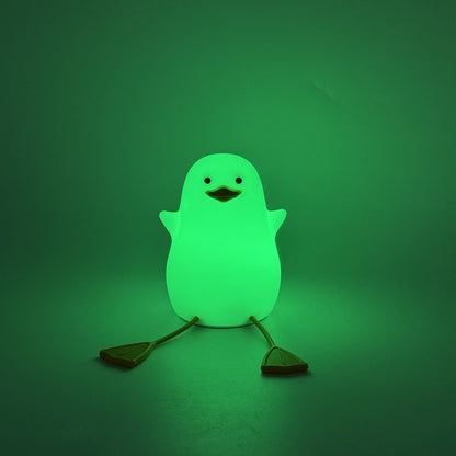 Nachtlampje Ducky Lamp 7 kleuren siliconen USB-C