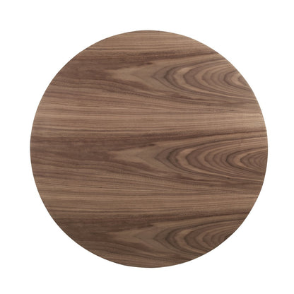 Salontafel Ø 80 cm walnoot MDF