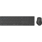 Rapoo 9800M Wireless Multi-Mode Blade Combo Full Size Set Dark Grey Qwerty US