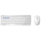 Rapoo 9300M Multi-Mode Wireless Ultra-Slim Desktop Combo Set Qwerty White