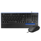 Rapoo Keyboard Combo WiredBlackx2000