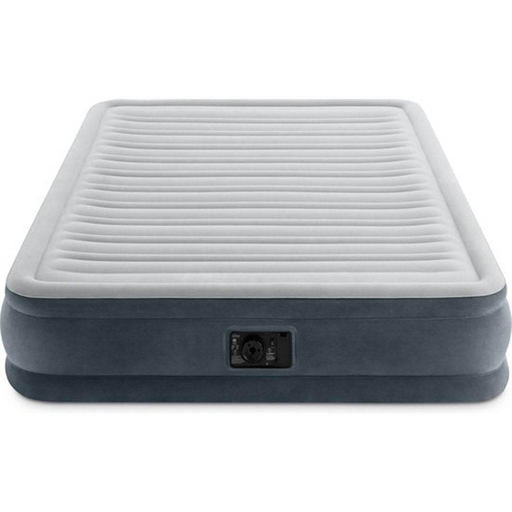 Intex 67770Np Comfort Plush Luchtbed 203X152X33 Cm Grijs