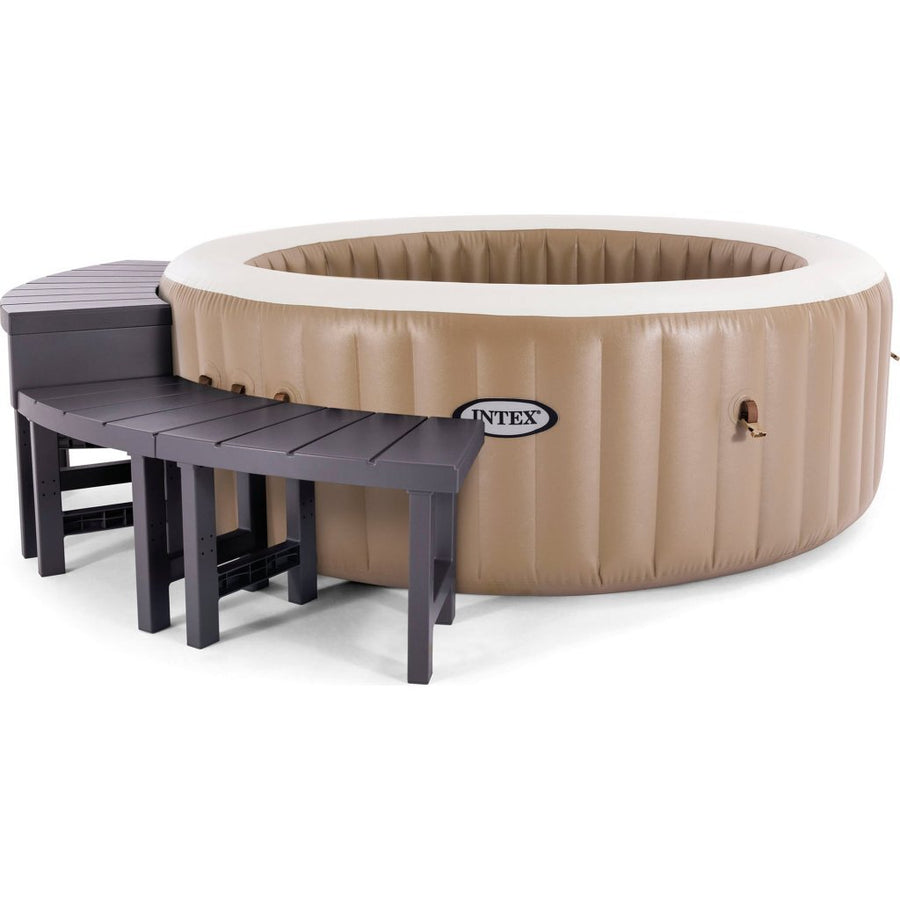 Intex 28515 Spa Bijzettafel Set 3-Delig Grijs