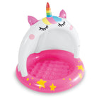 Babyzwembad Intex 102x102 cm caticorn met zonnescherm