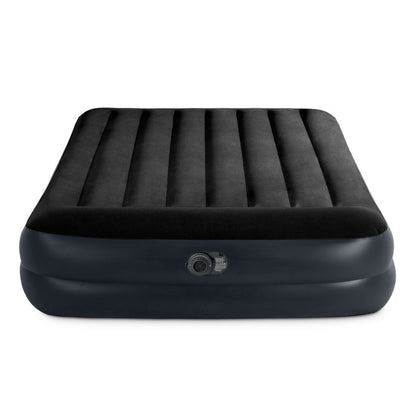 Intex 64124Nd Queen Pillow Rest 2-Persoons Luchtbed 203X152X42 Cm Blauw