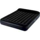 Luchtbed 2-persoons 152x203x25 cm zwart met pomp