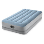 Luchtbed 1-persoons 191x99x36 cm met pomp blauw