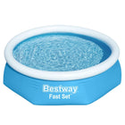 Bestway Zwembad Fast Set Rond Blauw 244 x 61 cm