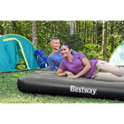 Bestway Luchtbed 3-In-1 Opblaasbaar 188X99X25 Cm Zwart En Grijs