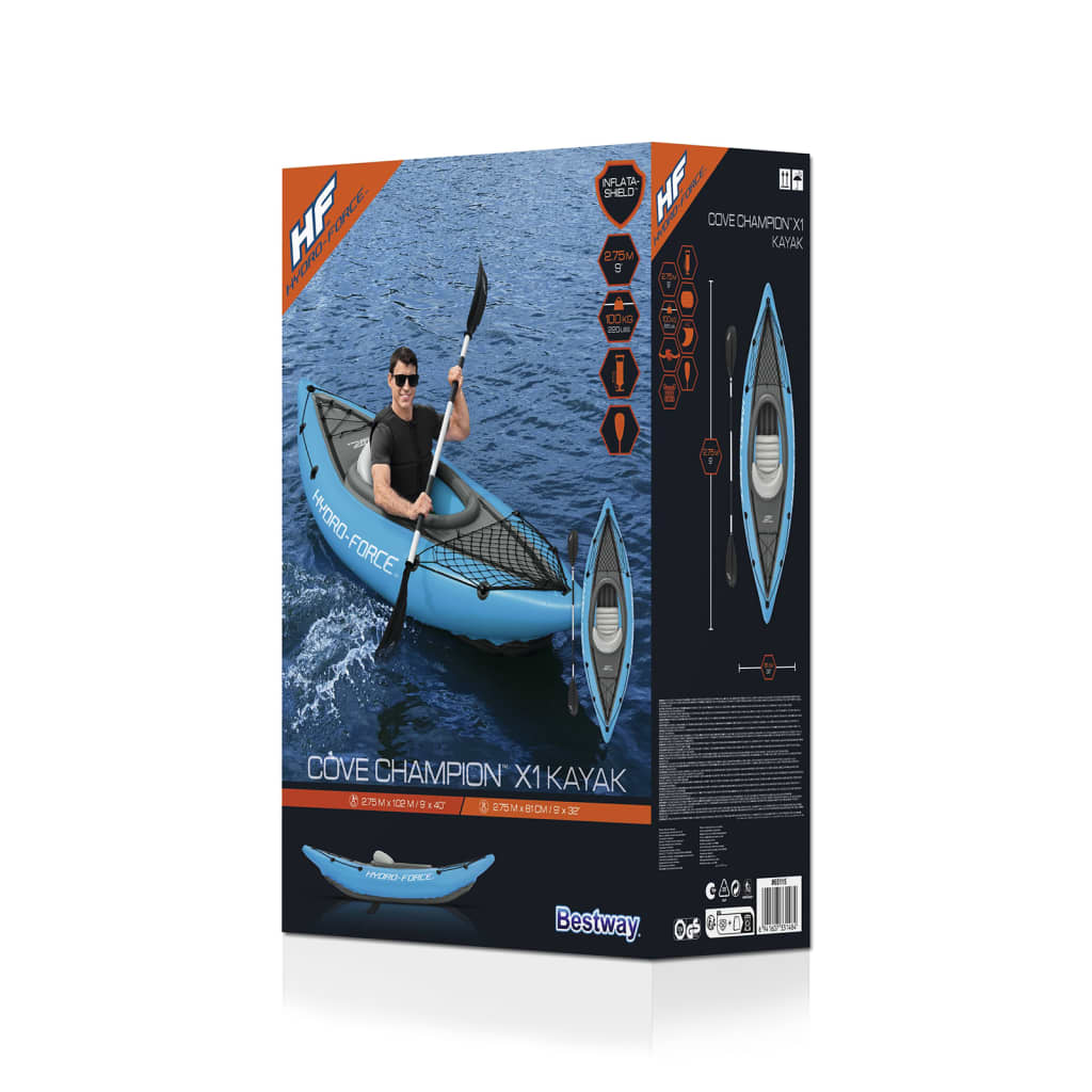 Bestway Kajak Hydro-Force 1 Persoon Opblaasbaar