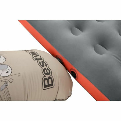 Bestway Dubbel Matras Roll & Relax 203X183X22 Cm Opblaasbaar En Camping 67703