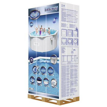 Framezwembad Hydrium bovengronds rond 360x120 cm