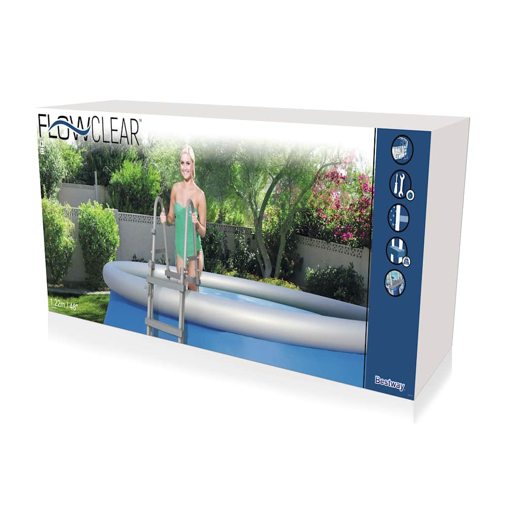 Bestway Zwembadladder 4 Treden Flowclear 58331