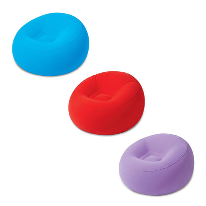 Bestway Gigantisch Opblaasbare Stoel Fashion Kleuren Assortiment 112X112X66 Cm Binnen 75052