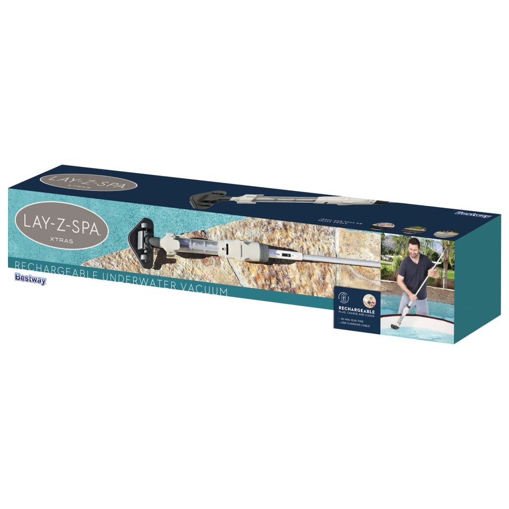 Bestway Lay-Z-Spa Onderwaterstofzuiger Oplaadbaar