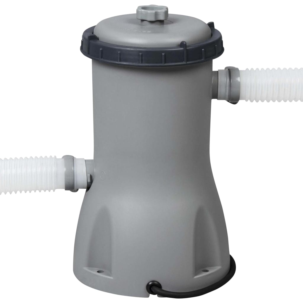 Bestway Zwembadset Power Steel Rechthoekig 488 x 244 x 122 cm