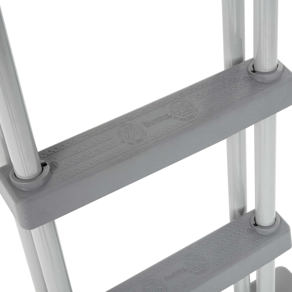 Bestway Zwembadset Power Steel Rechthoekig 488 x 244 x 122 cm