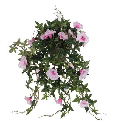 Artificial hanging plant Pink