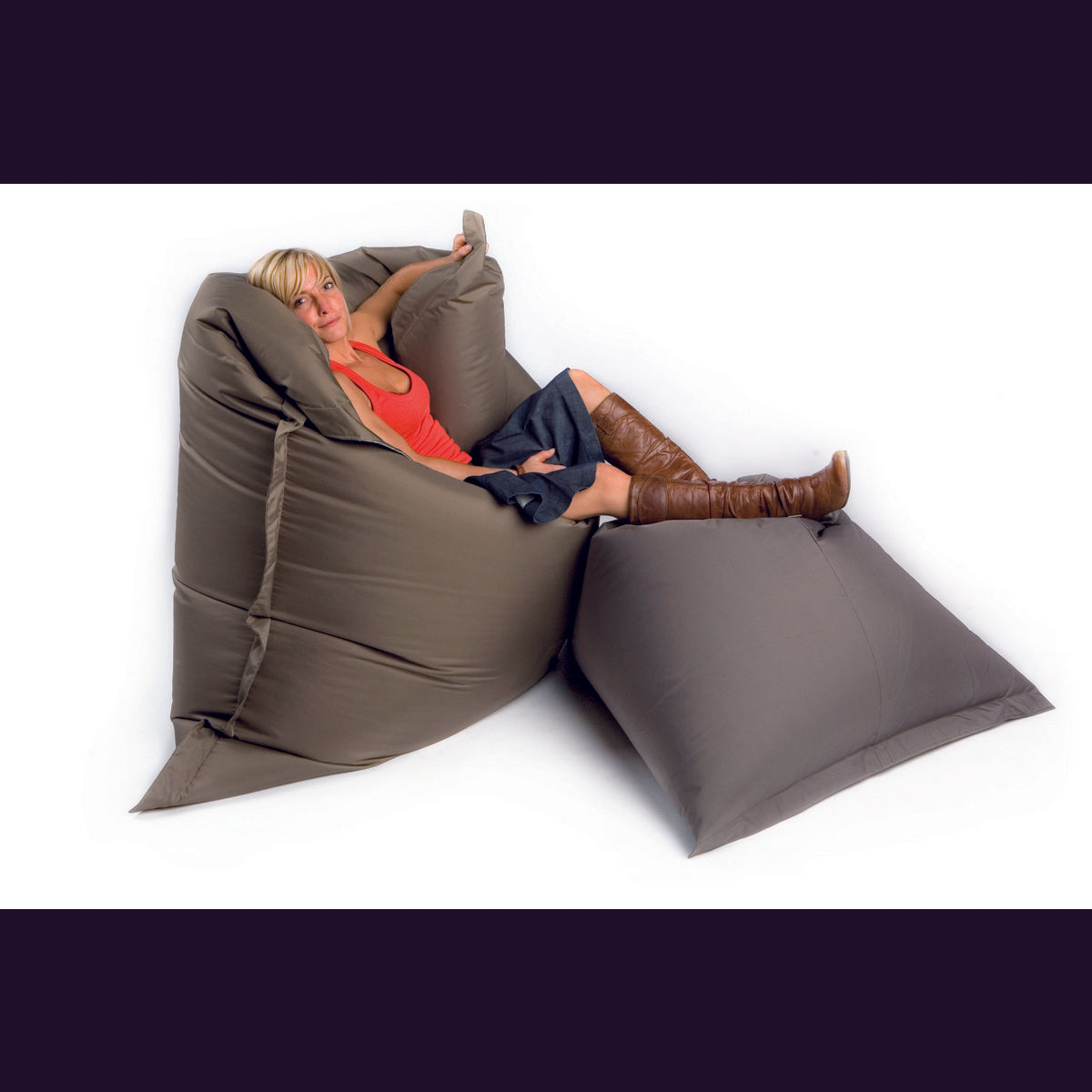 Probeer Angle XL Kaki Tweepersoons Zitbank Comfortabel