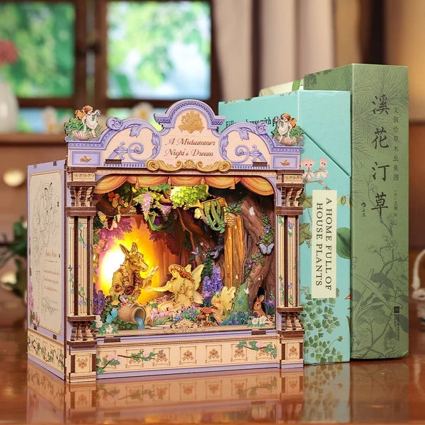 Cutebee, 3D DIY Dollhouse, A Midsummer Night's Dream, TTKA201, 15.5x12.4x16.1cm