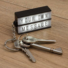 LED retro lightbox - keychain (mini lightbox)