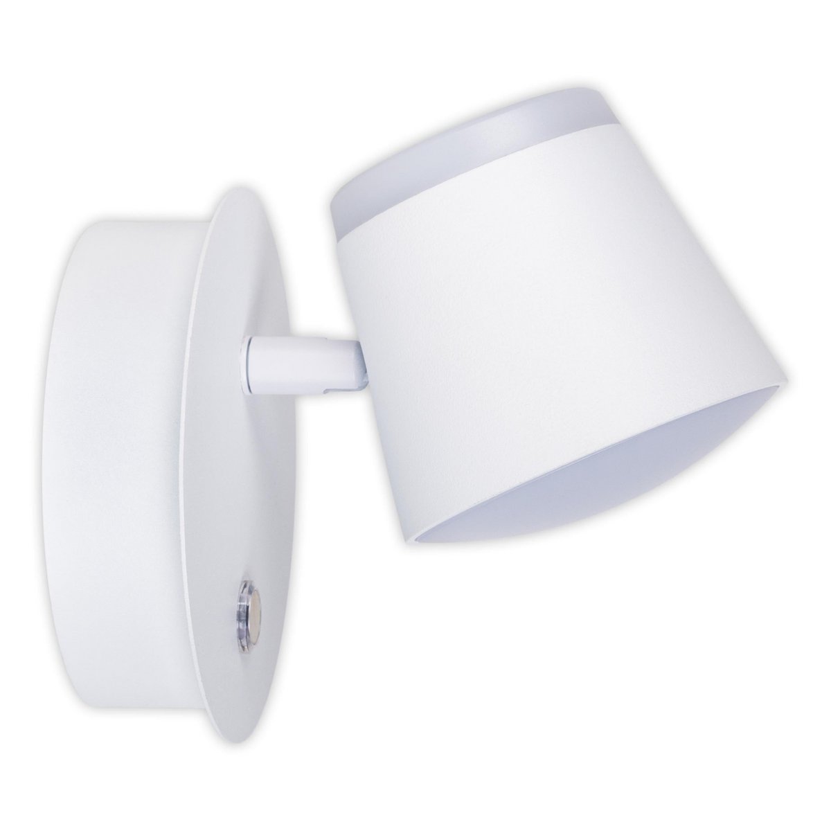 Wandlicht magnetisch 12x14.5 cm wit metaal