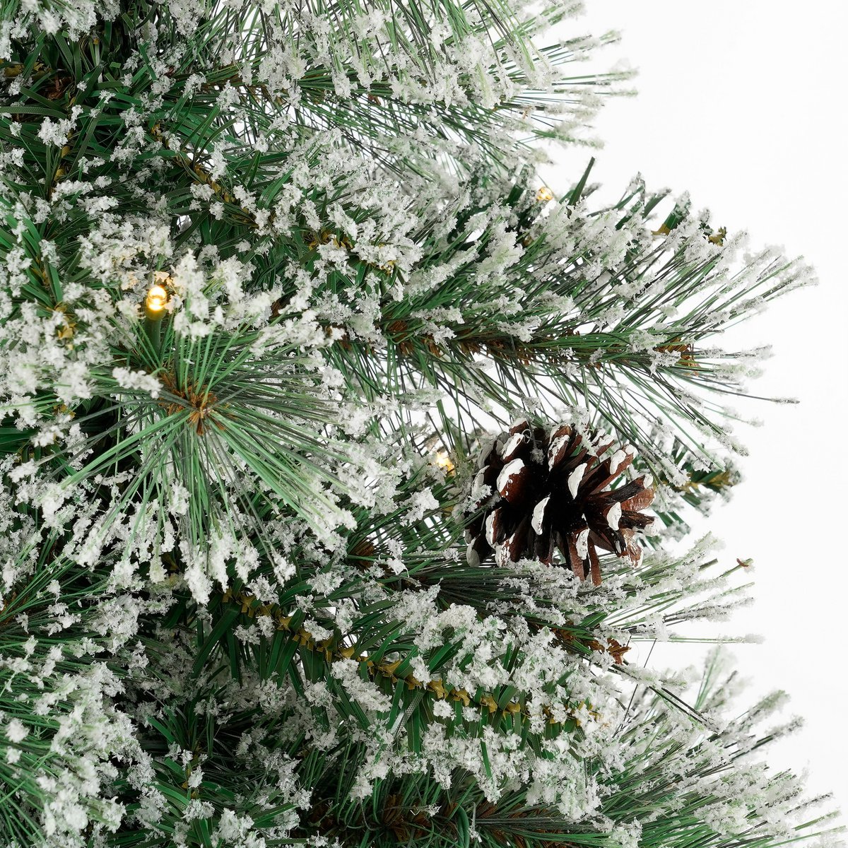 Kunstkerstboom 120 cm groen met LED