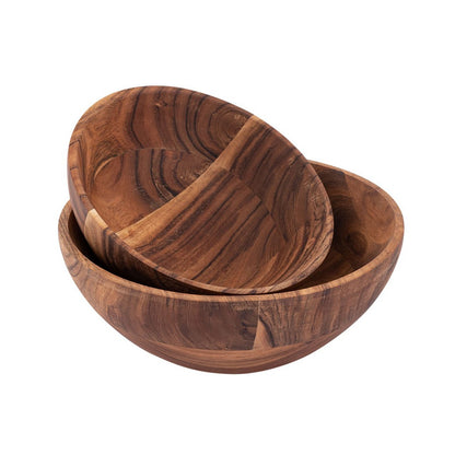 Houten Kom Decoratie Bowl Master Doos 8 Stuks Acacia