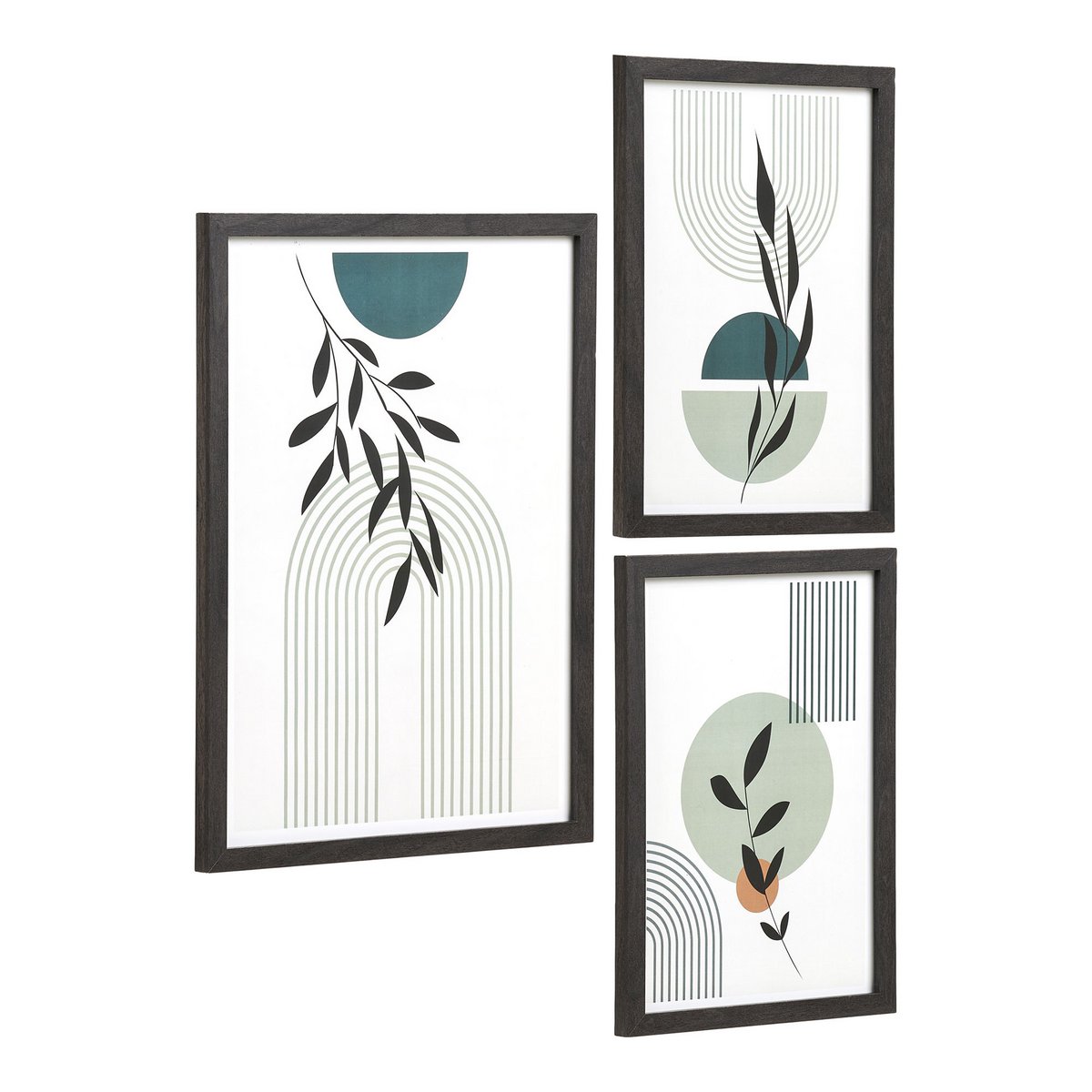 Aspen Frameset, zwart, set van 3