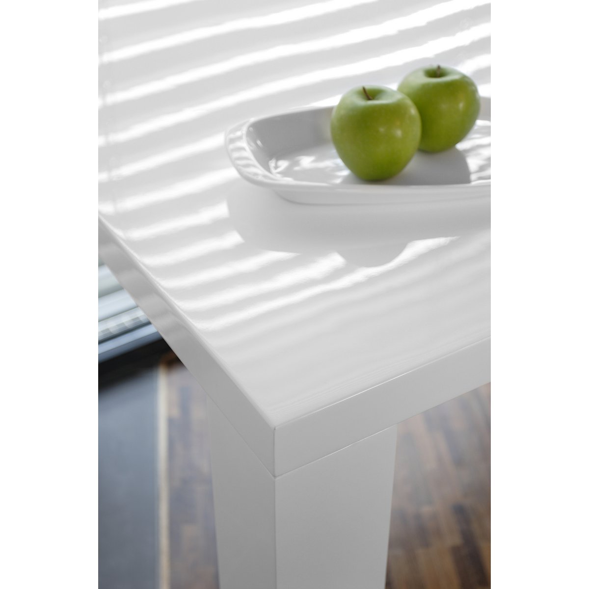 Eettafel 120x80x76 cm wit