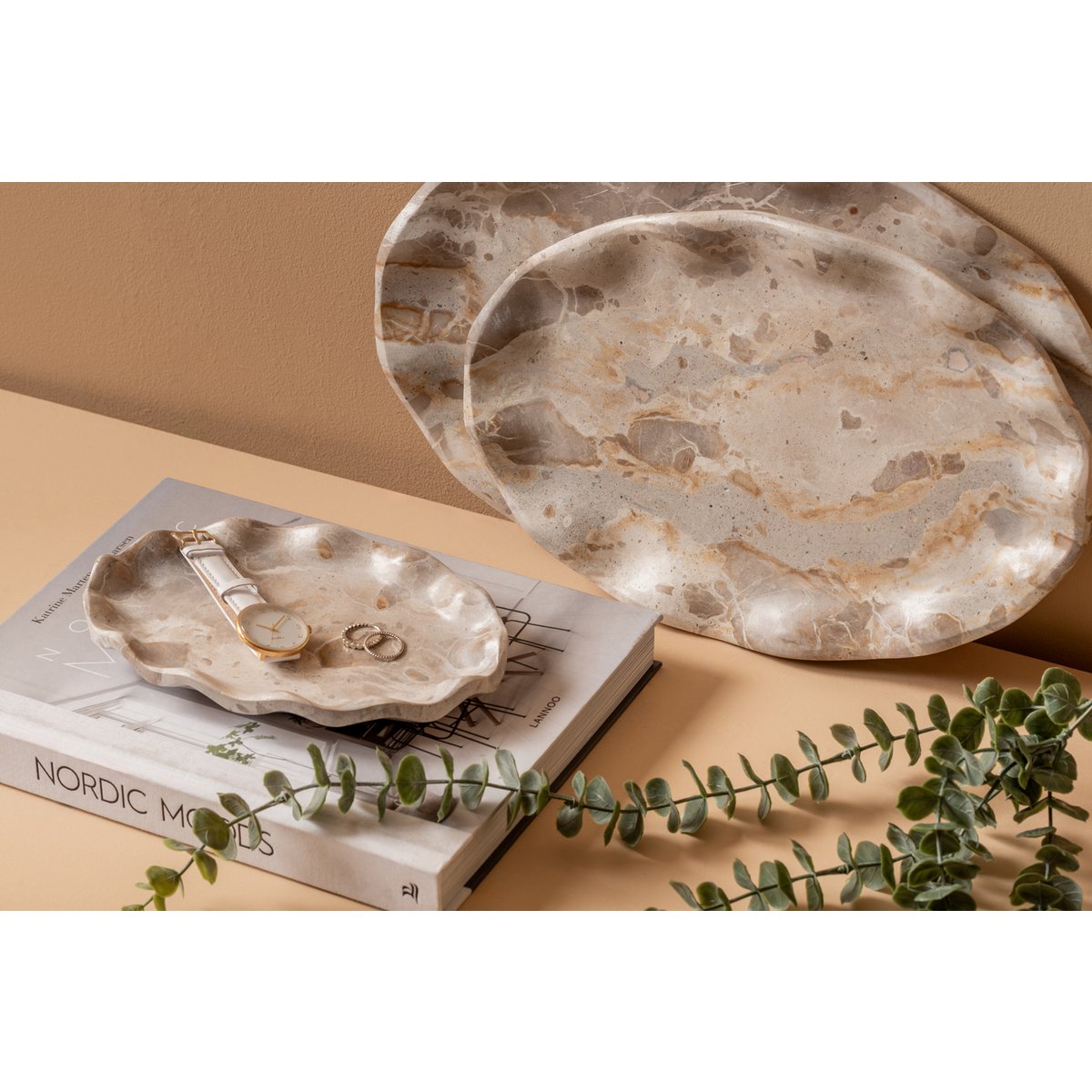 Tray Waved Oval Small
