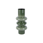 Vaas 37 cm ijzer groen