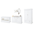 Nursery "Emilia" extra wide incl. wall shelf, 4 parts