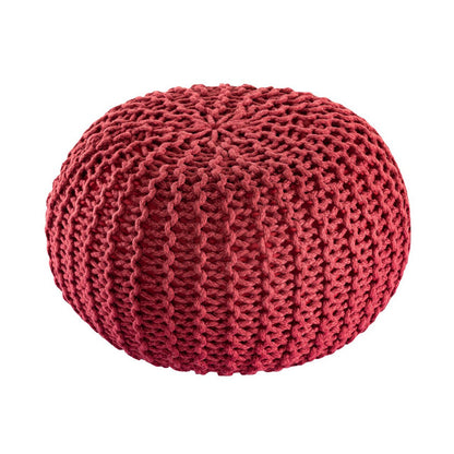 Pouf buiten Ø55x37 cm gerecycled plastic